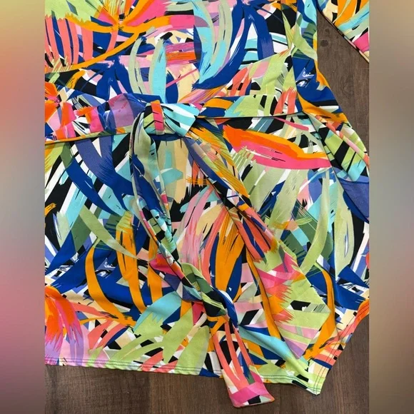 Bundle Slinky Brand Women Long Sleeve Blouses Sz(XL) - Picture 3 of 8